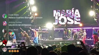 María José En Vivo Expo Coatza 2024 En                    La Cabina Con Joarz
