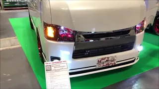 【大阪オートメッセ 2019】トヨタ ハイエース（HIACE）舞杏（BUAN）カズキオート Recommend 2019の紹介