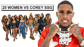 20 WOMEN VS 1 RAPPER: COREY SSG