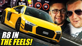 LOUD V10! Audi R8 with Lamborghini Mods! // Nürburgring