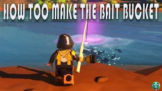 How Too Make Bait Bucket Too Catch Legendary Fish Lego Fortnite