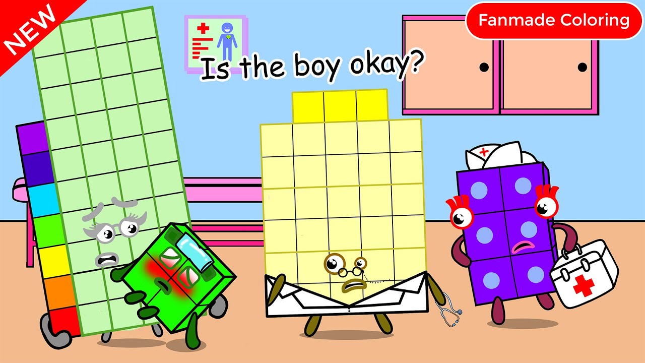 Download Numberblocks Fanmade Coloring Story Doctor Please Come To