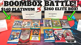 Top Rookie Auto!! $260 Elite vs $140 Platinum Boom Box Football! (July 2022)