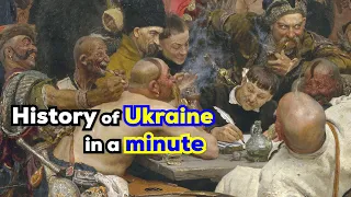 History of Ukraine in 1 minute