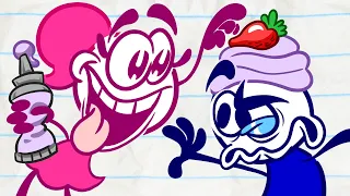 Pencilmiss's Cake Catastrophe! | Animation | Cartoons | Pencilmation