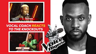 The Voice Nigeria | Episode 7 | Knockouts | Vocal Coach Reacts to Martins singing “You Raise Me Up”