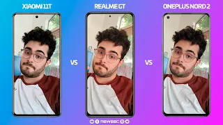 Xiaomi 11T vs Realme GT vs OnePlus Nord 2 | Comparativa de Cámaras!