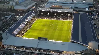 Fratton park from the sky