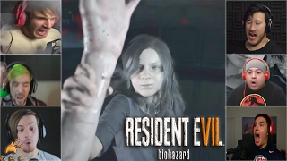 Gamers Reactions to Eveline Camera Jumpscare | Resident Evil 7: Biohazard