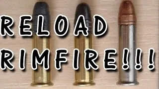 How to reload .22lr and re-prime rimfire bullets! step by step guide DIY