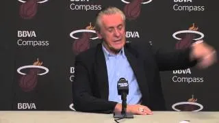 Pat Riley postseason press conference, Part 1