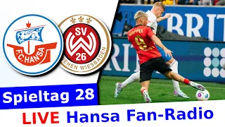 Endlich Tore! | Hansa Rostock 3:1 Wehen Wiesbaden | Spieltag 28 | Hansa Radio | Rostocker Fankurve