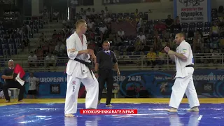 WKO EC 2021. 1/2 -95 Edgard Sečinski (Lithuania, aka) - Ihor Kotliarevskyi (Ukraine)