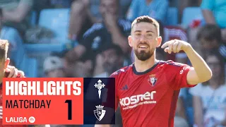 Highlights RC Celta vs CA Osasuna (0-2)