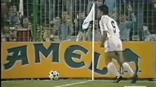 Trofeo Santiago Bernabeu 1986. REAL MADRID CF - FK DINAMO KYIV