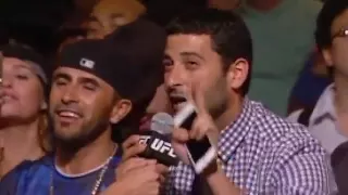 Conor McGregor's Fan Clowns Eddie Alvarez at UFC 205 Press Conference