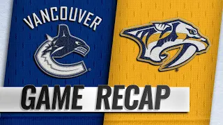 Predators score three unanswered goals in 3-2 win