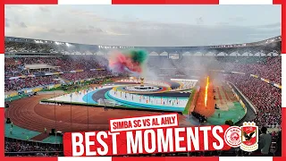 BEST MOMENTS🤩: SIMBA SC VS AH AHLY | AFRICAN FOOTBALL LEAGUE OPENING CEREMONY
