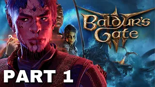 Baldur's Gate 3 Dark Urge Live Gameplay Walkthrough Part 1 [1080P 60FPS PC 2023]