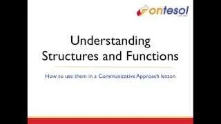 Teaching Grammar: Understanding Structures and Functions