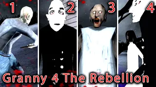 Granny 4 The Rebellion All 2 Endings + All Jumpscares