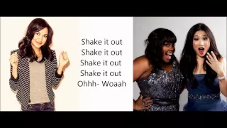 Glee - Shake it out Lyrics