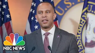 Hakeem Jeffries holds weekly press conference | NBC News