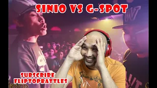 SINIO VS G-SPOT - REACTION HINDI REVIEW :)