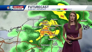 Video: Dry weather won't last through the entire Labor Day weekend 8/30/19