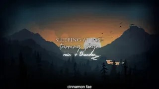 Sleeping At Last - Turning Page (slowed + reverb){with rain} | 1 hour