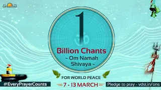 Prayers for World Peace | Om Namah Shivaya Chanting with Gurudev Sri Sri | 7 Mar 2022