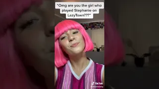 The Girl Who Played Stephanie On Lazytown I TikTok