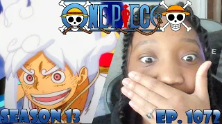 ONE PIECE 1072 | LUFFY mastered the divine power of GEAR 5 and blew Kaido away from Onigashima