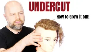 How to Grow out an Undercut - TheSalonGuy