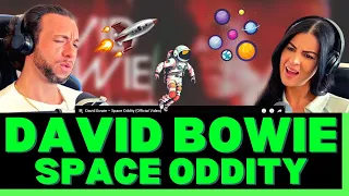 THE MUSIC COMPLEMENTS THE STORY PERFECTLY! First Time Hearing David Bowie - Space Oddity Reaction!