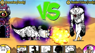 The Battle Cats - Manic King Dragon VS Manic Jamiera Cat