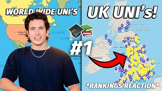 Reacting to the BEST Universities In the World VS TOP UK Universities 2023!