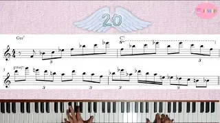 20 Jazz licks in 2-5-1 chord progression