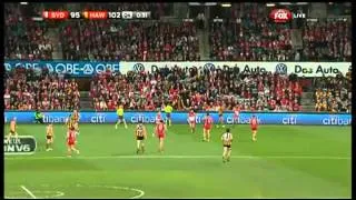 Hawks win over Swans: Final Moments