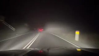 Skoda Superb 2020 Matrix headlights in action.