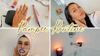 RELAXING SELF CARE DAY | Pamper Routine 2020 * satisfying *