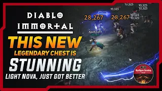 This New Legendary Chest Is Stunning - Lighting Nova Just Got Better - FULL TEST - Diablo Immortal