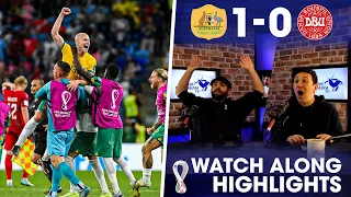 AUSTRALIA SEAL HISTORIC PLACE IN THE ROUND OF 16!!! Australia 1-0 Denmark [WATCHALONG HIGHLIGHTS]