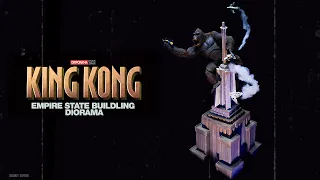 NECA King Kong Empire State Building diorama | Vlog156