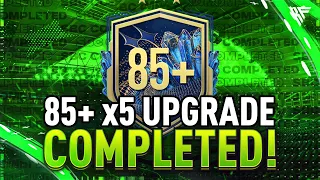 85+ x5 Upgrade SBC Completed - Tips & Cheap Method - Fifa 23