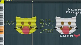 What does Bleh Cat Sound Like - MIDI Art