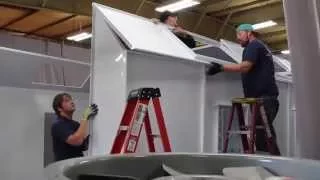 Installing Our Paint Booths