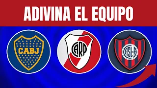 ADIVINA EL EQUIPO DE FUTBOL ARGENTINO｜QUIZ ARGENTO 🧉