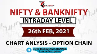 BANKNIFTY & NIFTY 26th FEBRUARY FRIDAY PREDICTION TOMORROW MARKET ANALYSIS