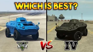 GTA 5 APC VS GTA 4 APC : WHICH IS BEST?